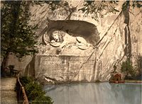 Luzern Loewendenkmal um 1900.jpg